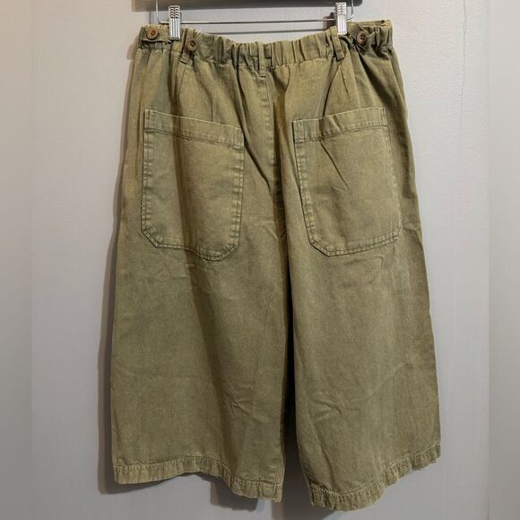 NWT Free People Hard Rain Gaucho Pants - Picture 8 of 10